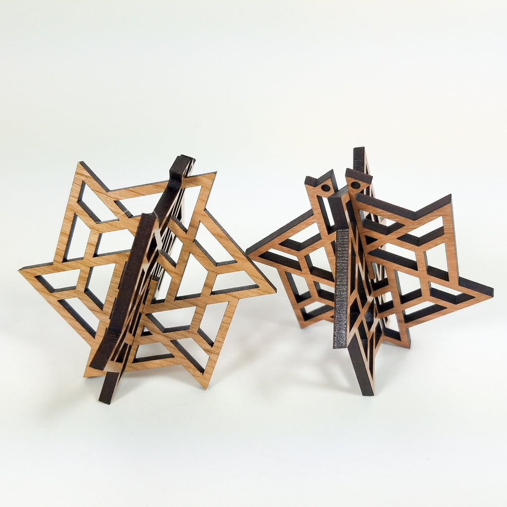 Wood Christmas Ornaments